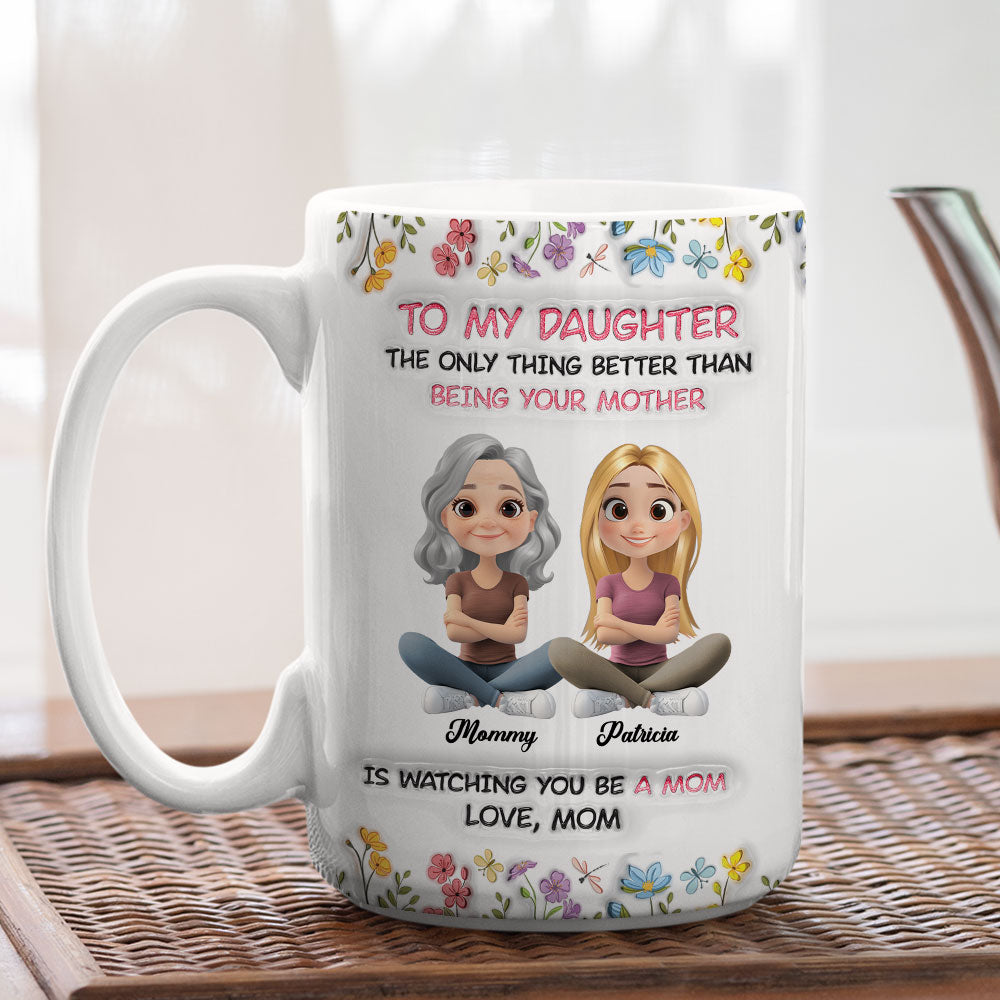 All My Love Is Yours My Child - Personalized Custom 3D Inflated Effect Mug