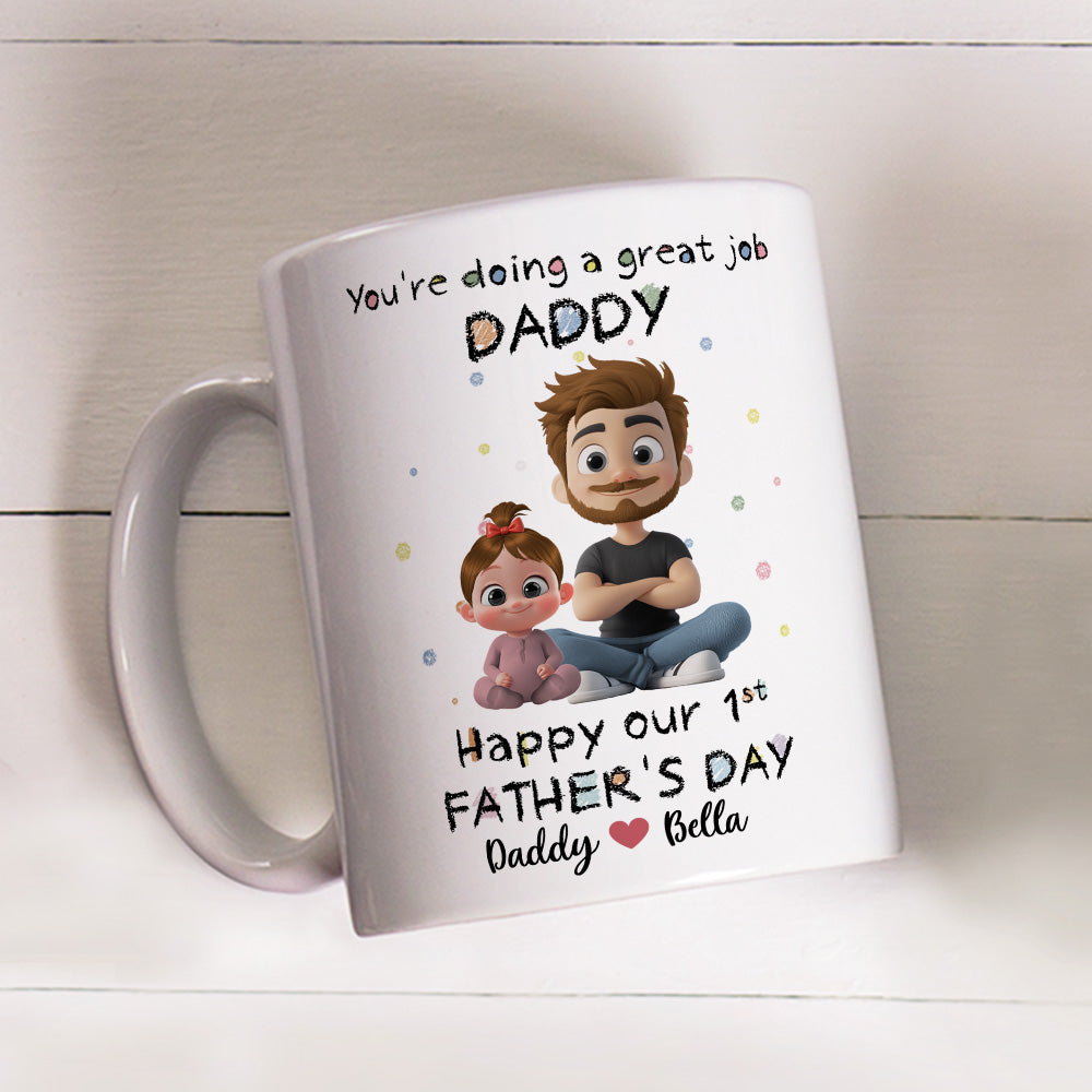You Are Doing A Great Job - Personalized Custom Coffee Mug