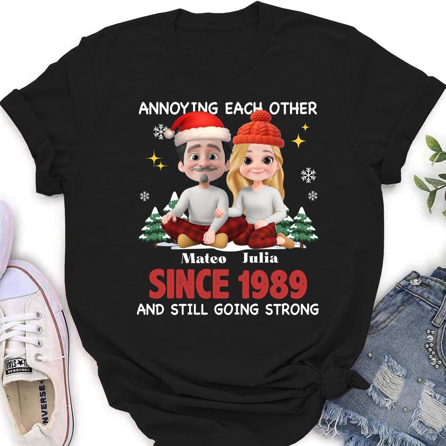 Christmas With You - Personalized Custom Shirt