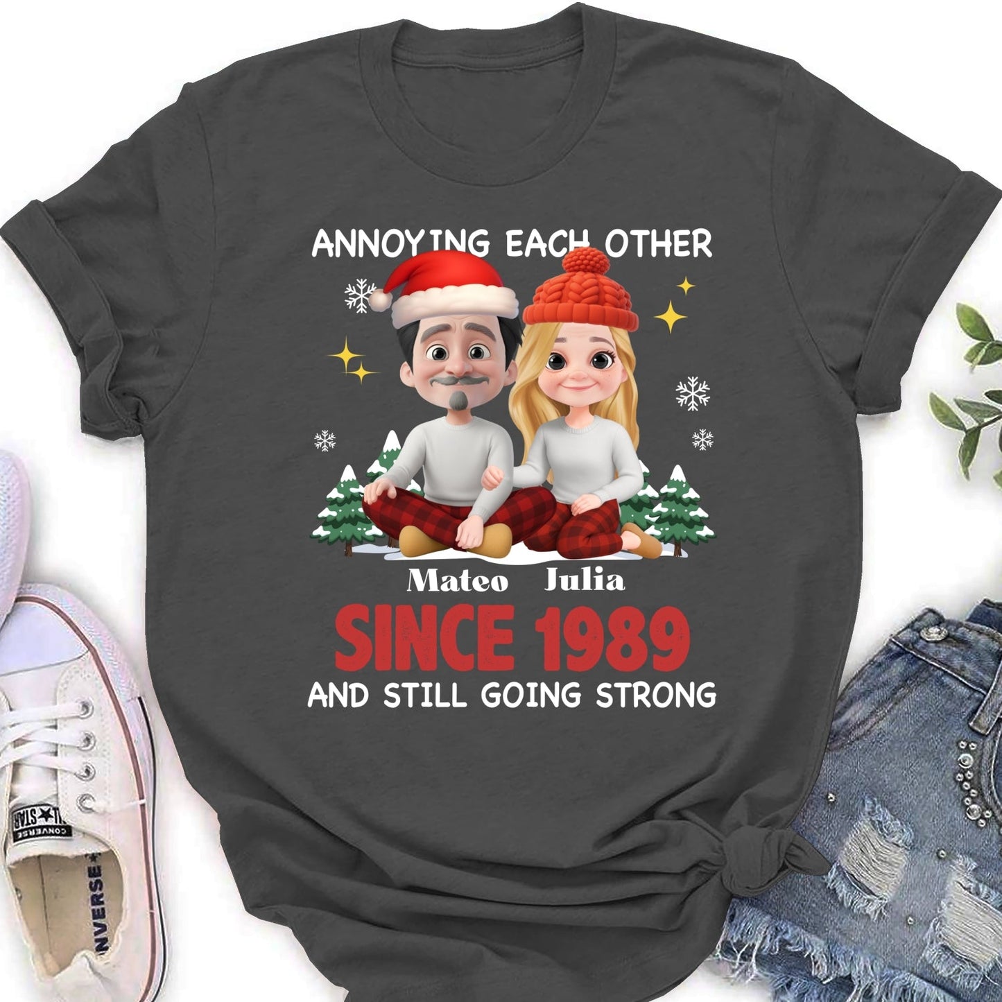 Christmas With You - Personalized Custom Shirt