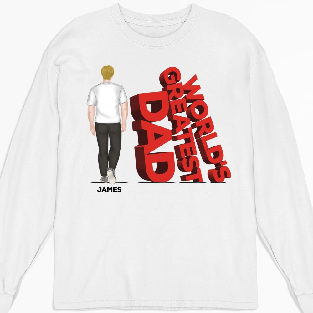World's Greatest Dad - Personalized Custom Shirt