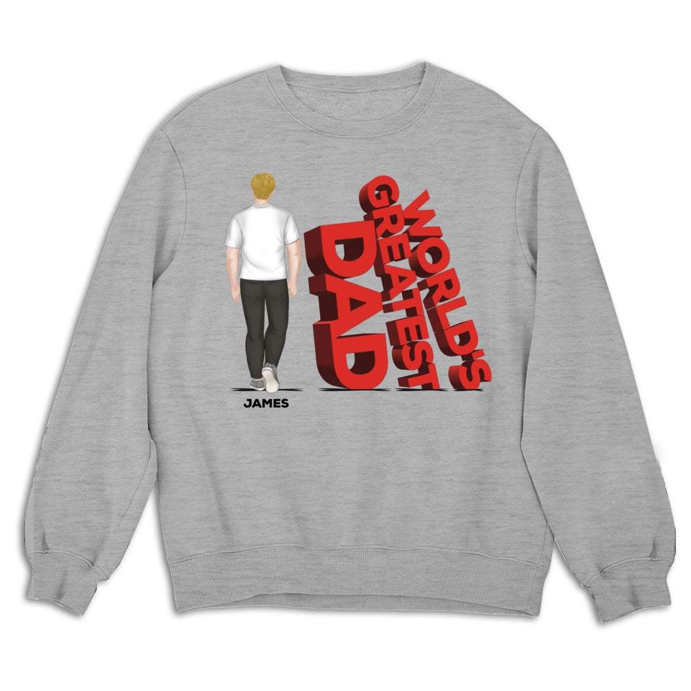 World's Greatest Dad - Personalized Custom Shirt