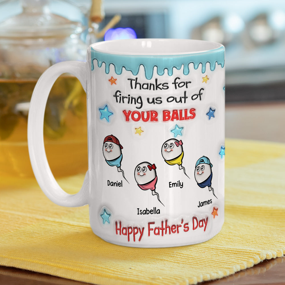 Born From Your Legendary Aim - Personalized Custom 3D Inflated Effect Mug