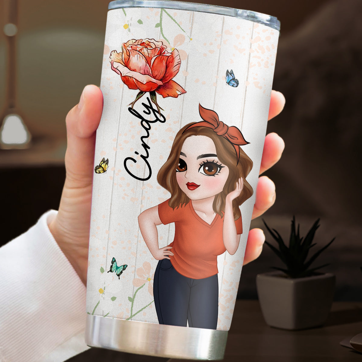 Just Go Forth - Personalized Custom Tumbler