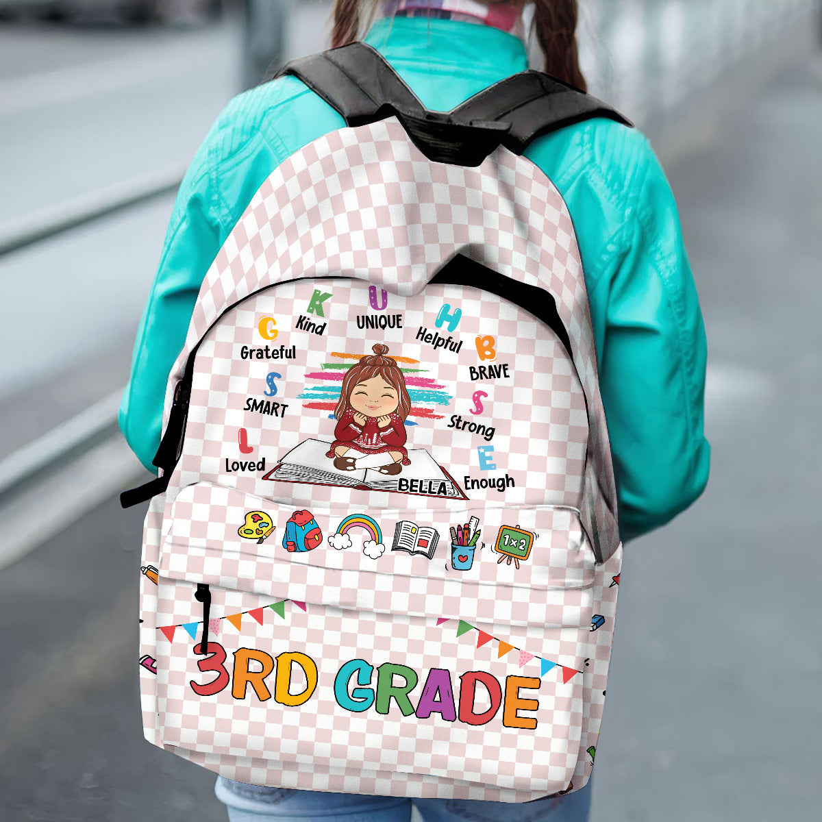 Active Learning Fun - Personalized Custom Backpack