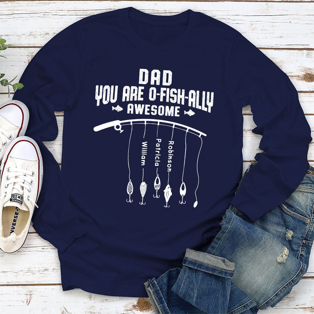 Ofishally Awesome Dad - Personalized Custom Shirt