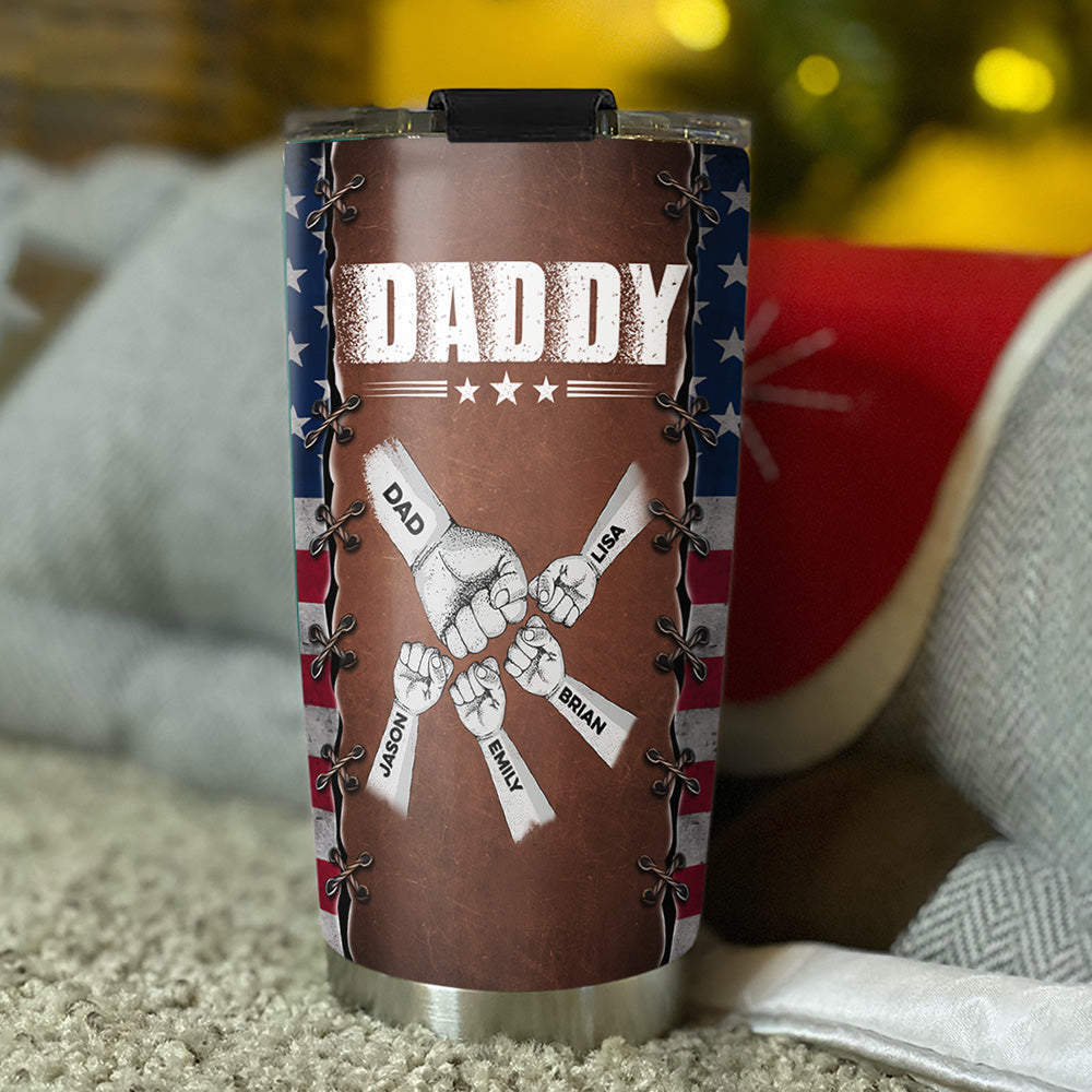 Daddy Power - Personalized Custom Tumbler