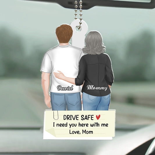I Need You Here - Personalized Custom Car Ornament