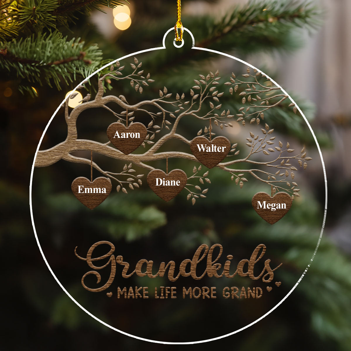 The Greatest Blessing - Personalized Custom Acrylic Ornament
