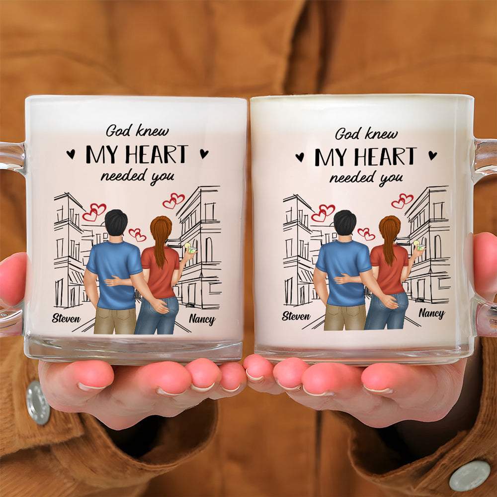 Forever Love You - Personalized Custom Glass Mug