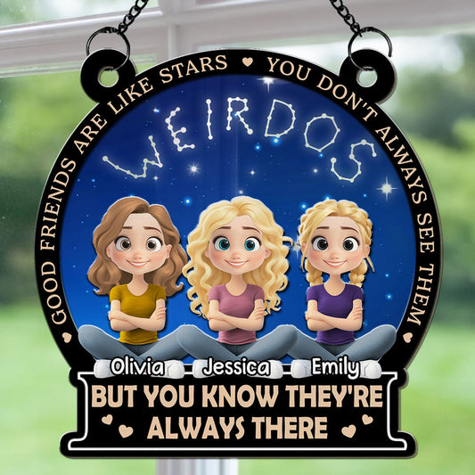 Always There - Personalized Custom Suncatcher