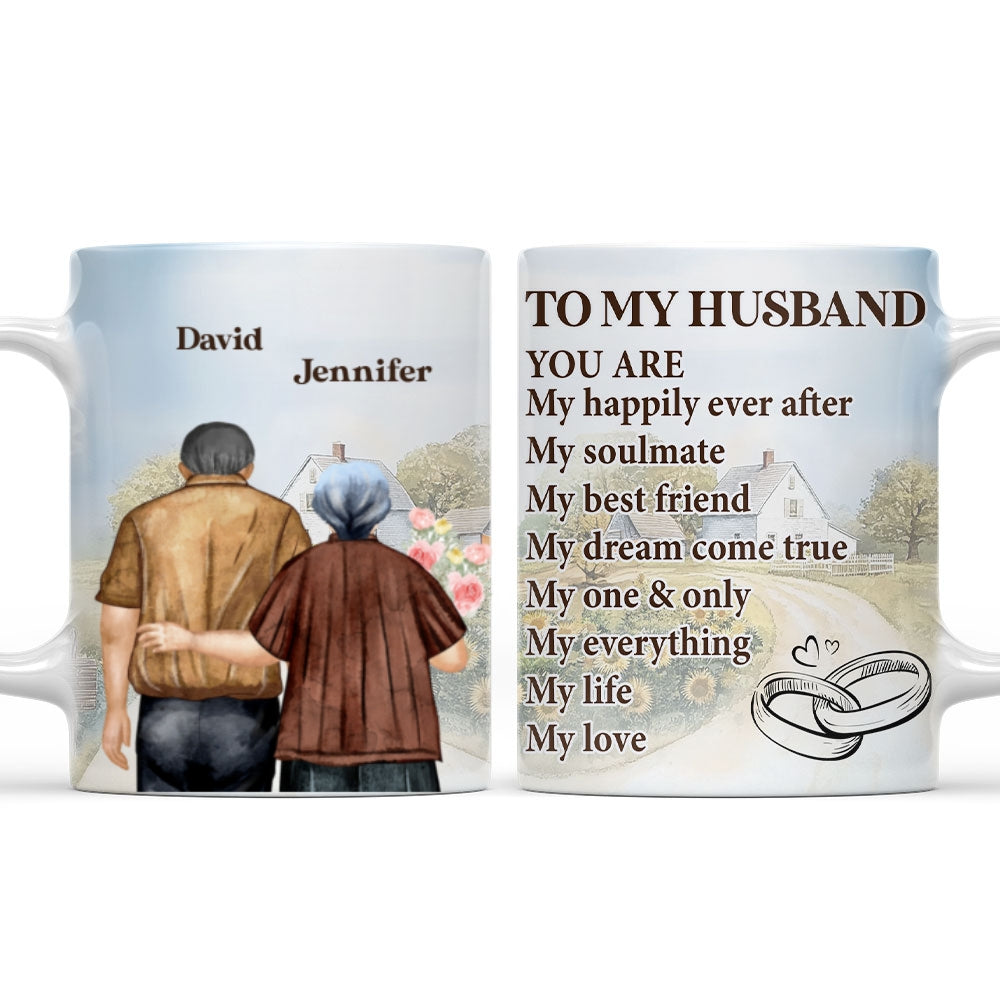 My Life And My Love - Personalized Custom Coffee Mug