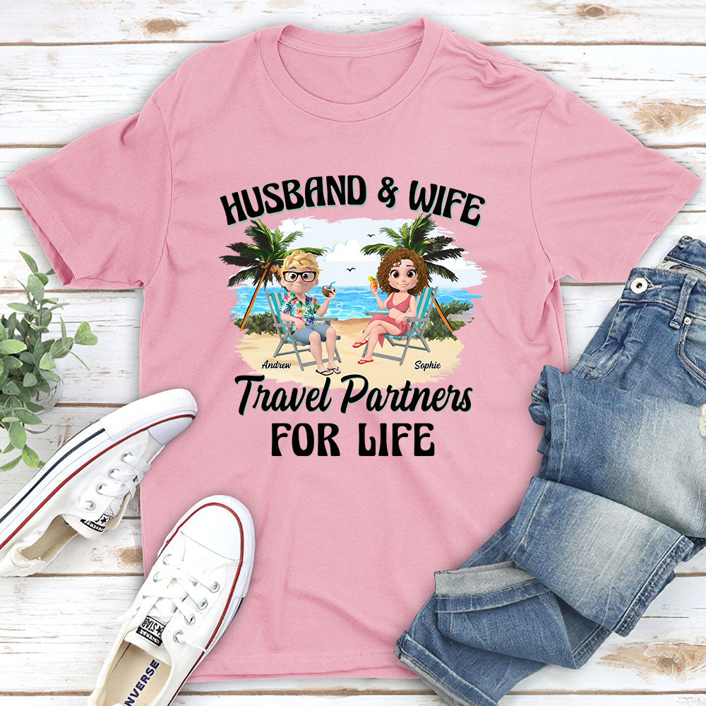 Travel Partners For Life - Personalized Custom Shirt