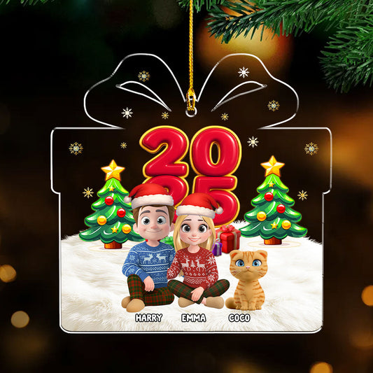 You Me And Our Kids - Personalized Custom Acrylic Ornament