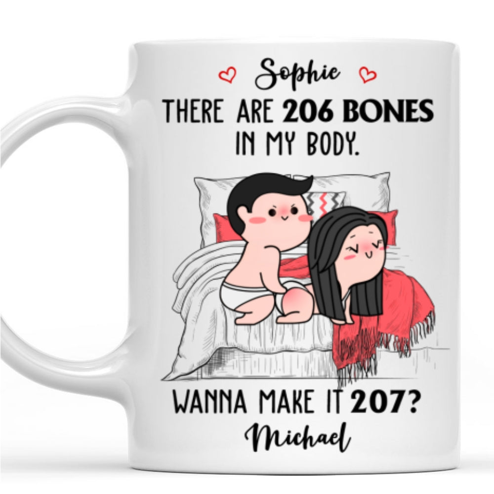 Two Hundred And Seven Bones - Personalized Custom Coffee Mug