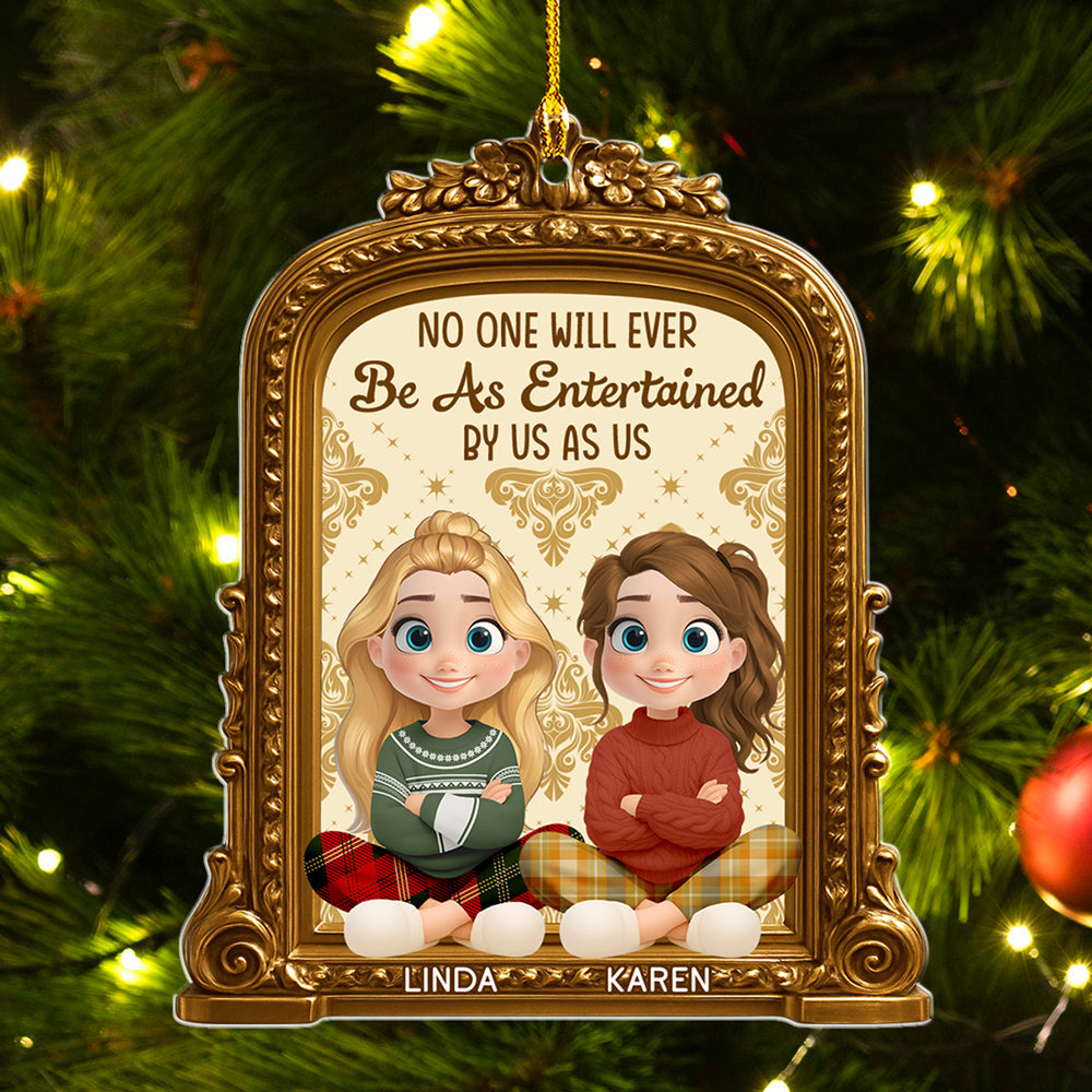 Rocking Around The Christmas Tree - Personalized Custom Acrylic Ornament