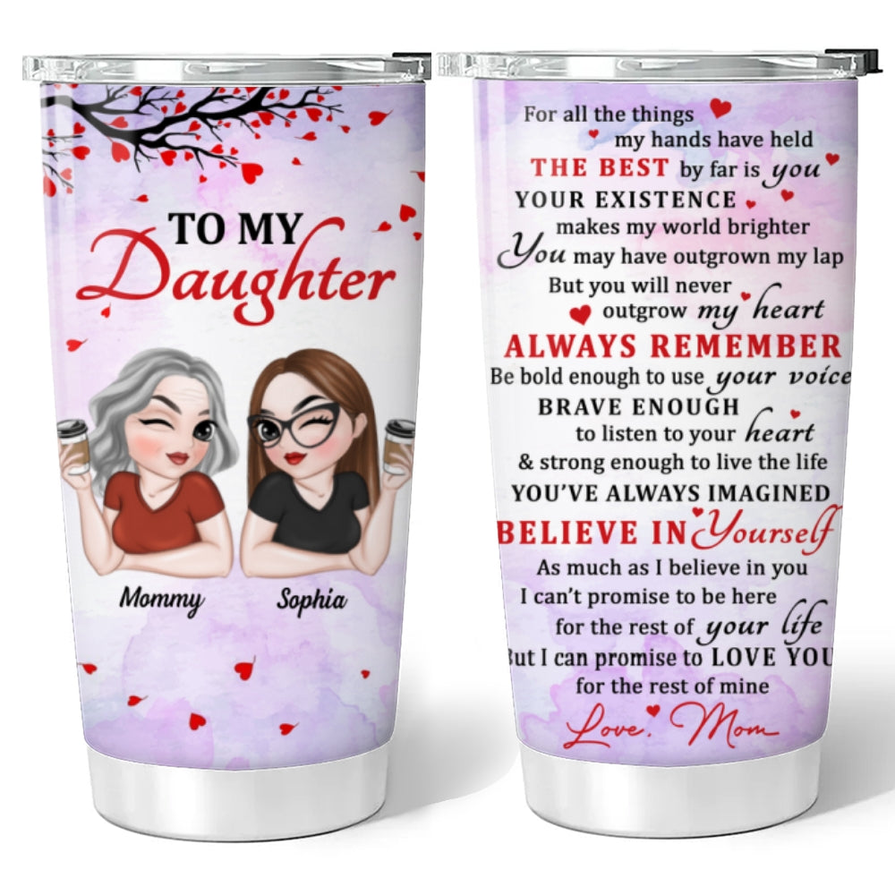 Believe In Yourself - Personalized Custom Tumbler