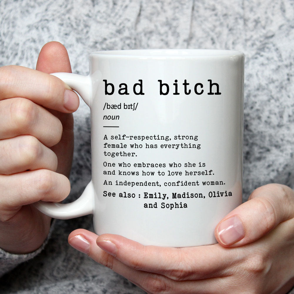 Confident Queen - Personalized Custom Coffee Mug