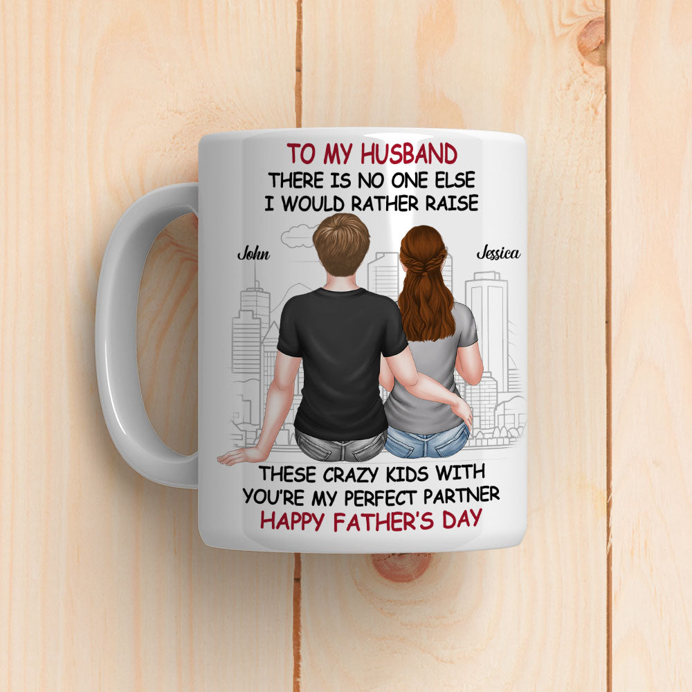 We Make Parenting Look Easy - Personalized Custom Coffee Mug