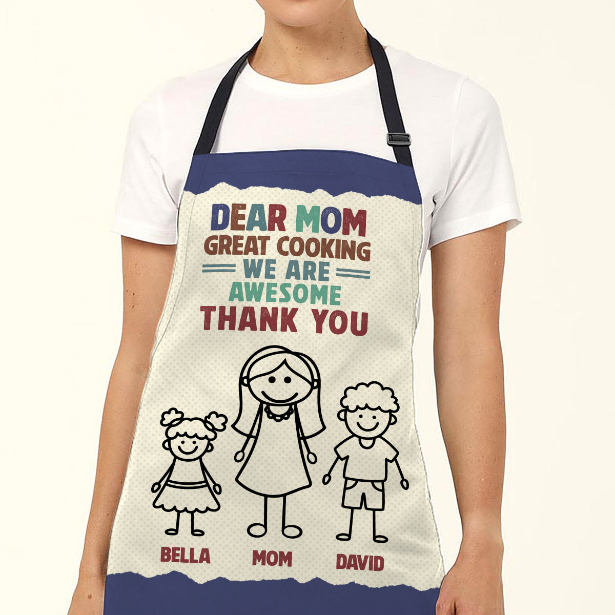 Great Cooking Mom - Personalized Custom Apron