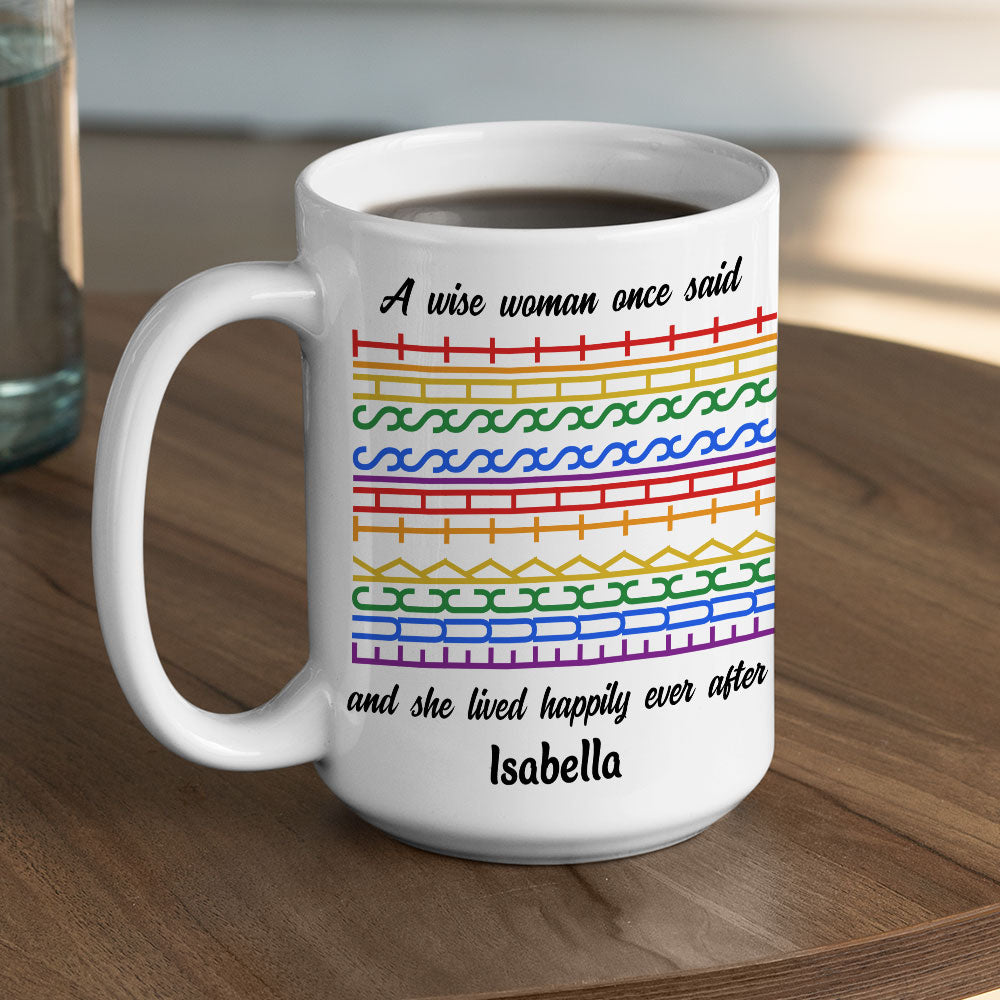 Peace Out Crap Stays Behind - Personalized Custom Coffee Mug