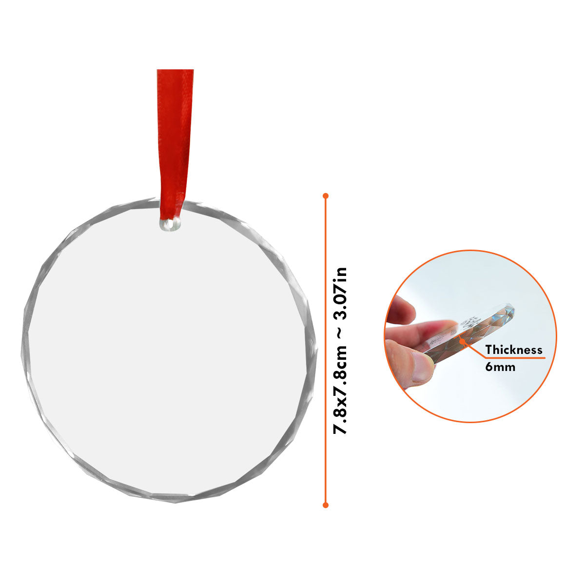 You Me And The Pet - Personalized Custom Glass Ornament