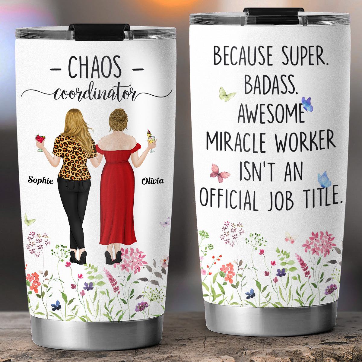 Chaos Coordinator - Personalized Custom Tumbler
