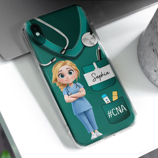 Proud To Be A Nurse - Personalized Custom Phone Case