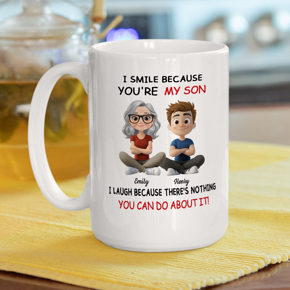 For Son - Personalized Custom Coffee Mug