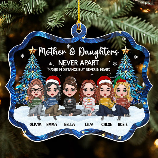 Christmas With Relative - Personalized Custom Acrylic Ornament