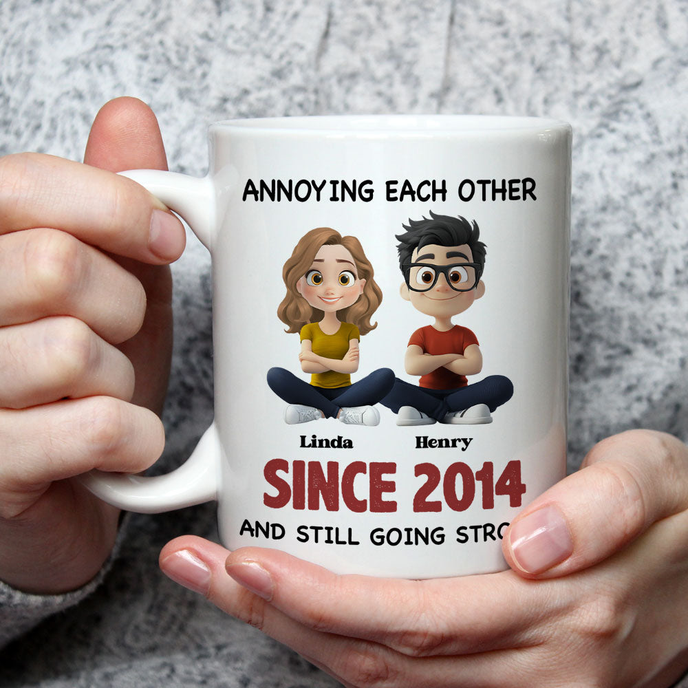 Together Forever - Personalized Custom Coffee Mug