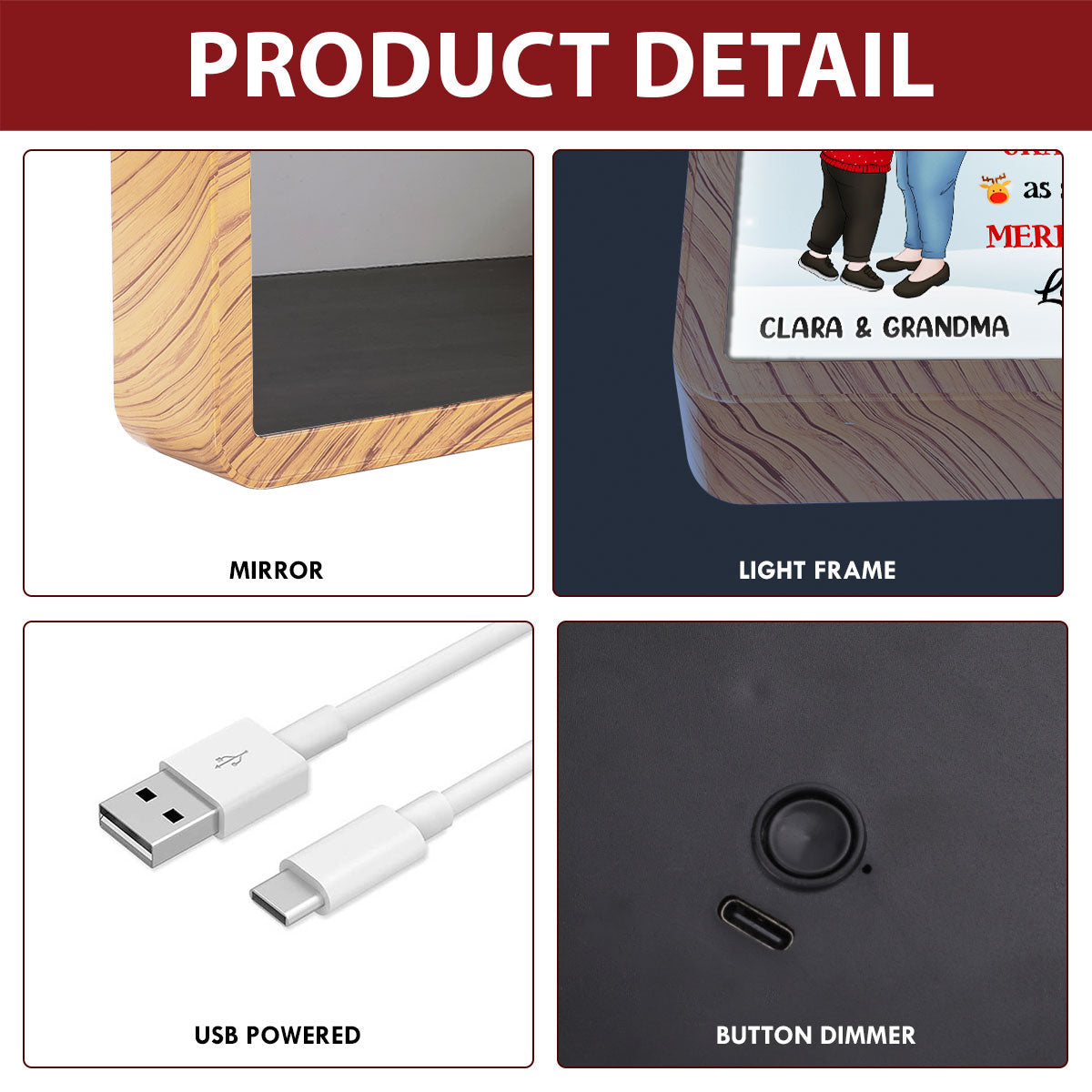 Best Gift At Christmas - Personalized Custom Magic Mirror