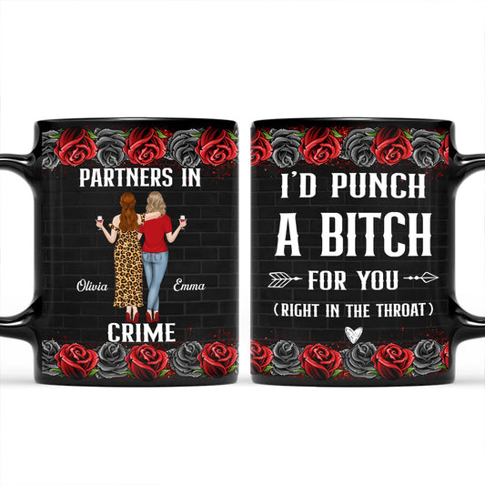 Partner In Crime - Personalized Custom Coffee Mug
