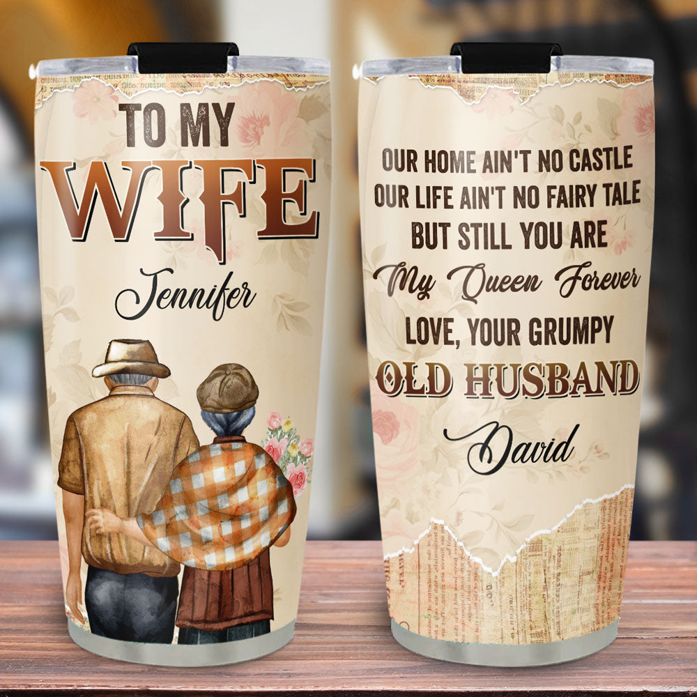 To My Wife Version 2 - Personalized Custom Tumbler
