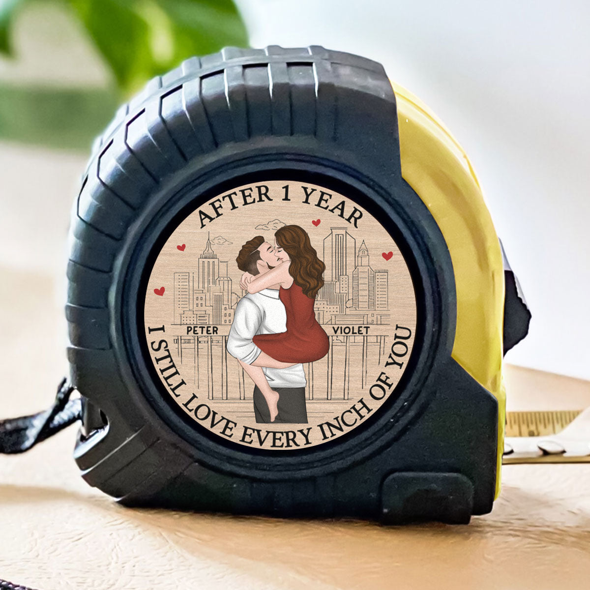 Love Every Inch - Personalized Custom Tape Measure