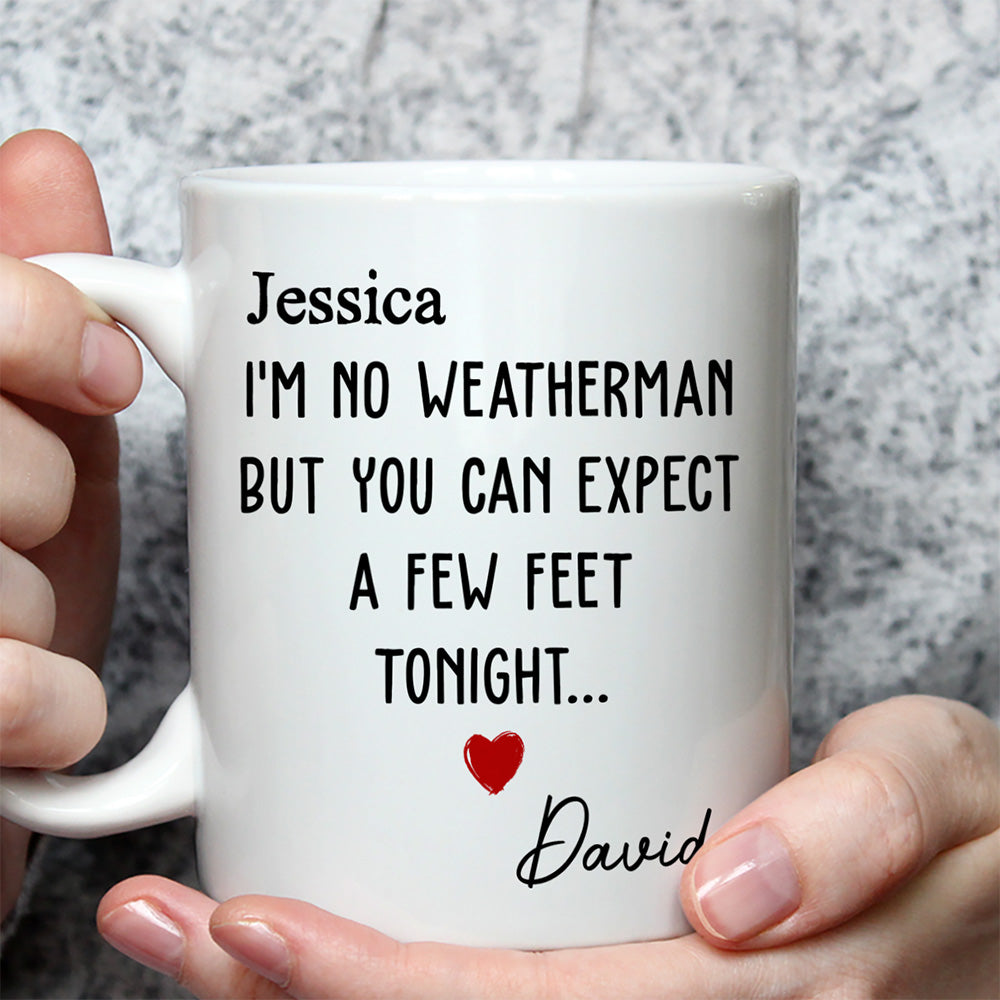 The Forecast Predicts A Surprise - Personalized Custom Coffee Mug