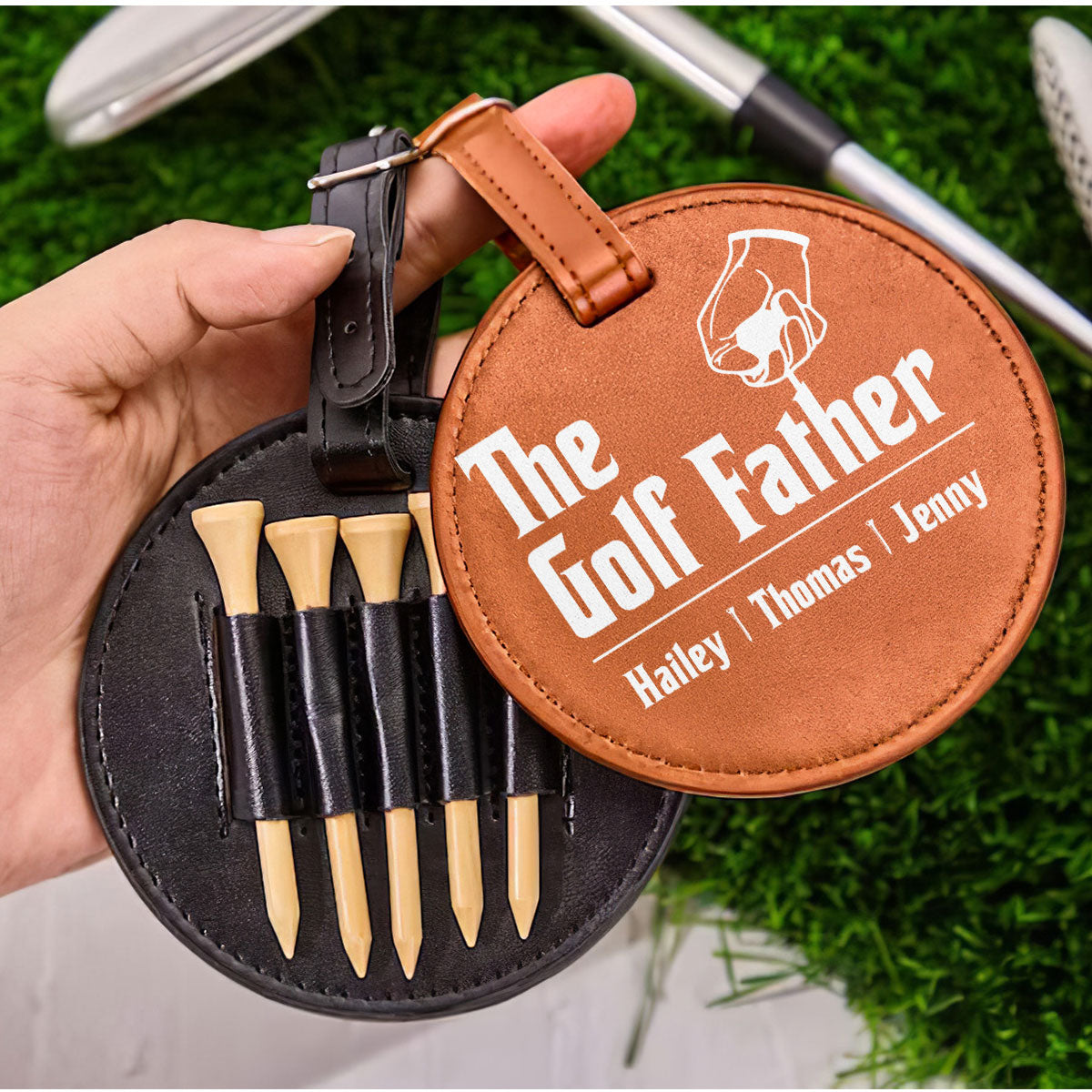 The Golf Father - Personalized Custom Golf Tee Bag