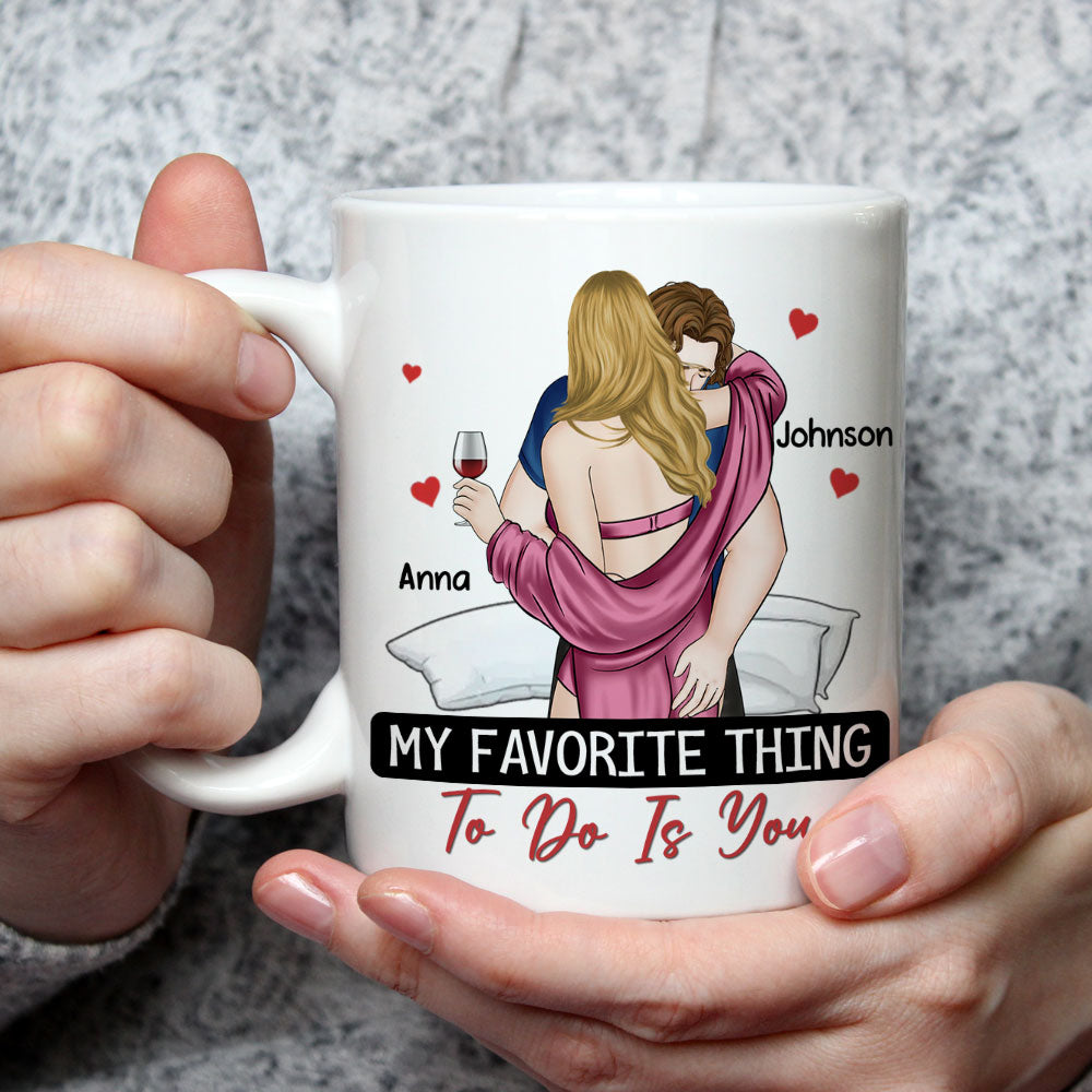 It Started With A Message - Personalized Custom Coffee Mug