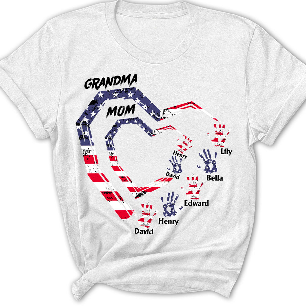 We Love You Grandma - Personalized Custom Shirt