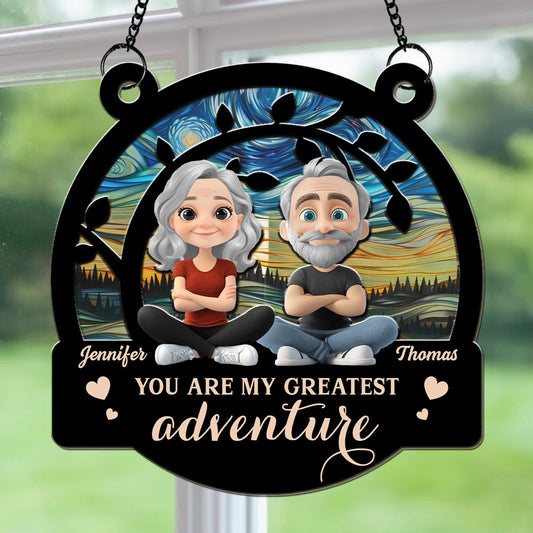My Greatest Adventure - Personalized Custom Suncatcher