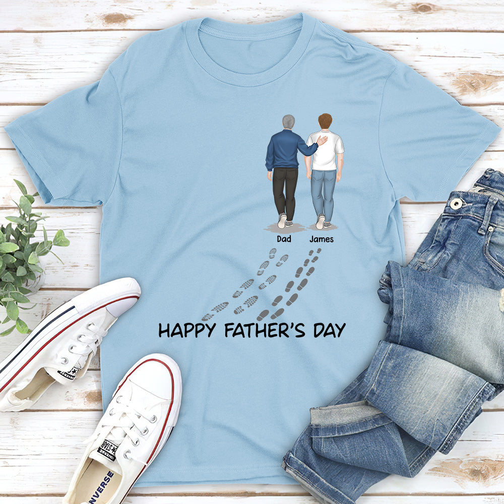 My Dad Is My Hero - Personalized Custom Shirt