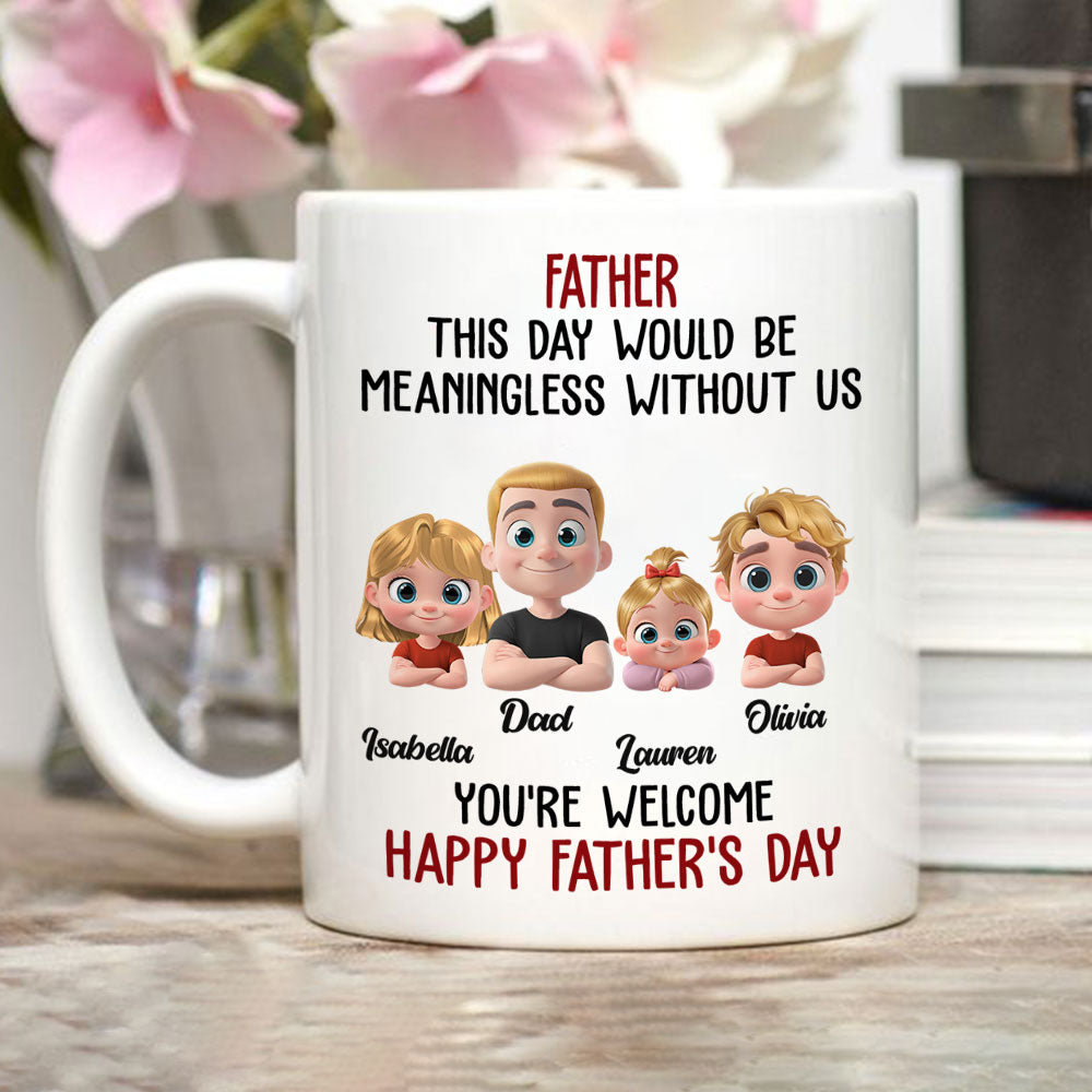 Your Kids - Personalized Custom Coffee Mug