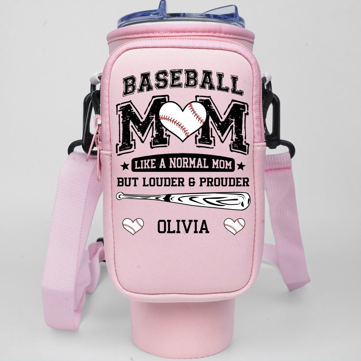 Game Day Is My Therapy - Personalized Custom Water Bottle Carrier Bag