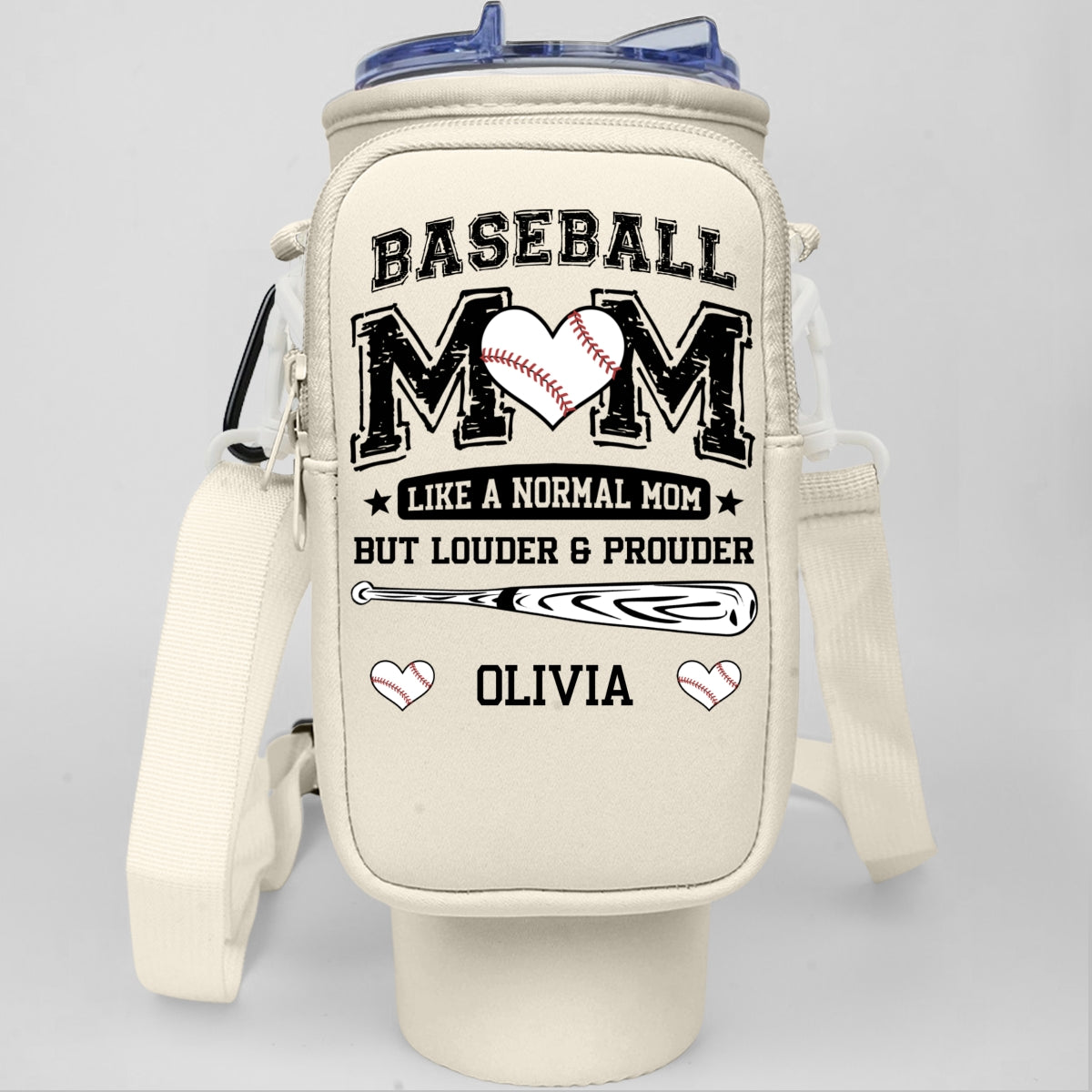 Game Day Is My Therapy - Personalized Custom Water Bottle Carrier Bag