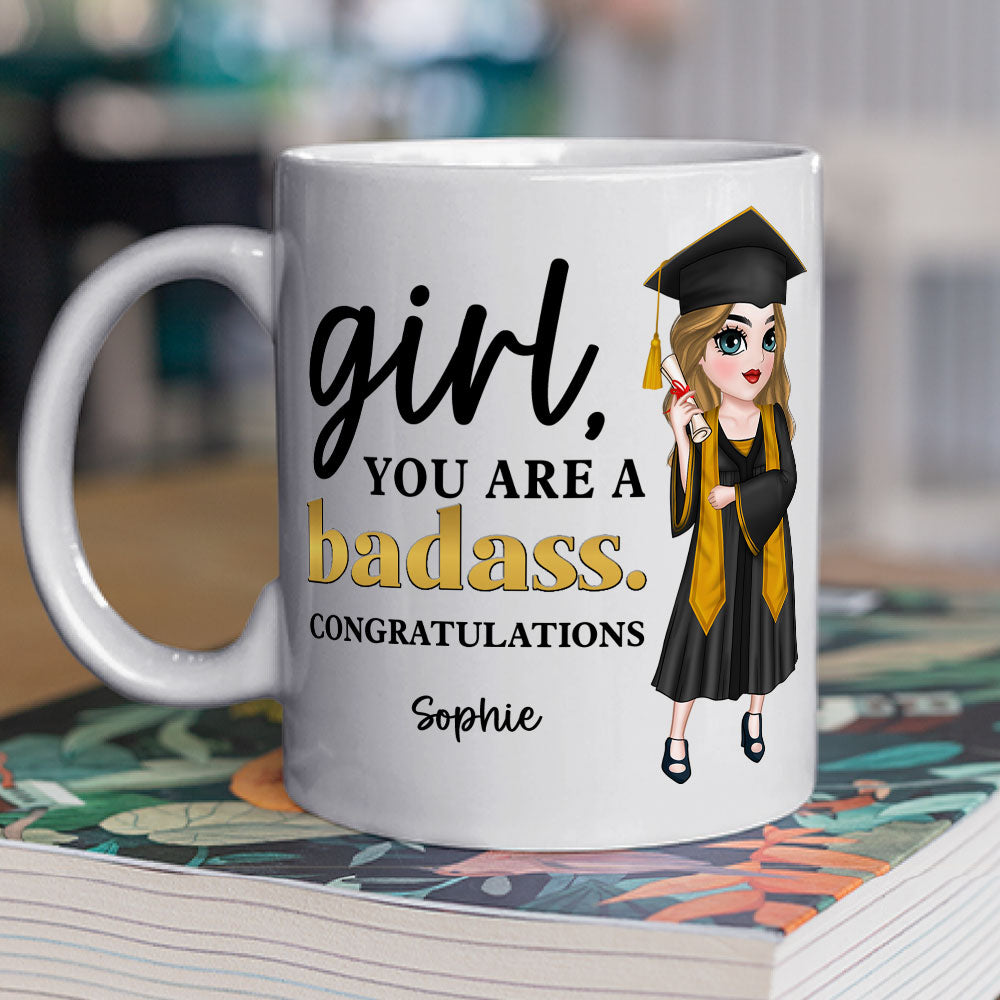 You Are A  Badass - Personalized Custom Coffee Mug