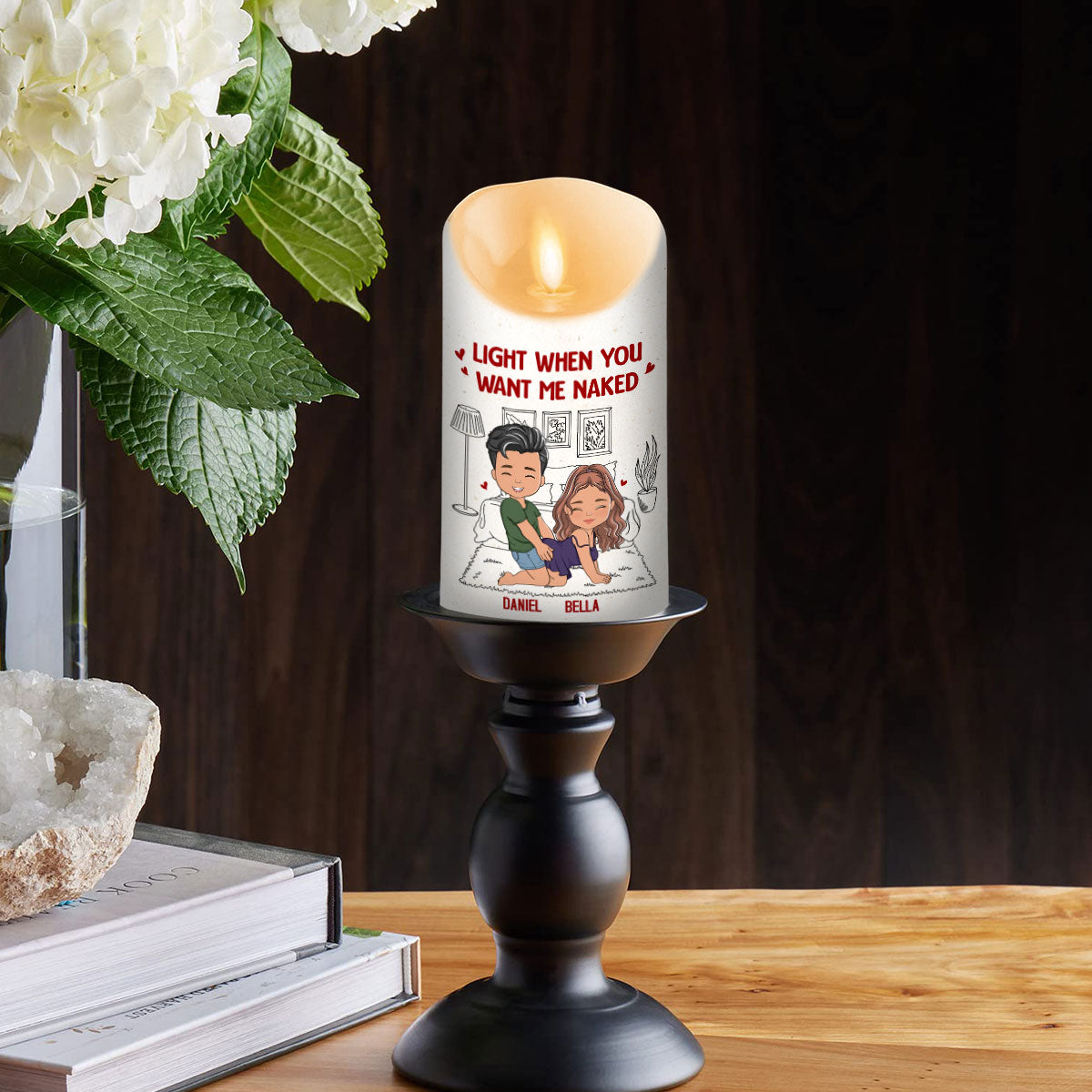 Light It Up - Personalized Custom LED Candle