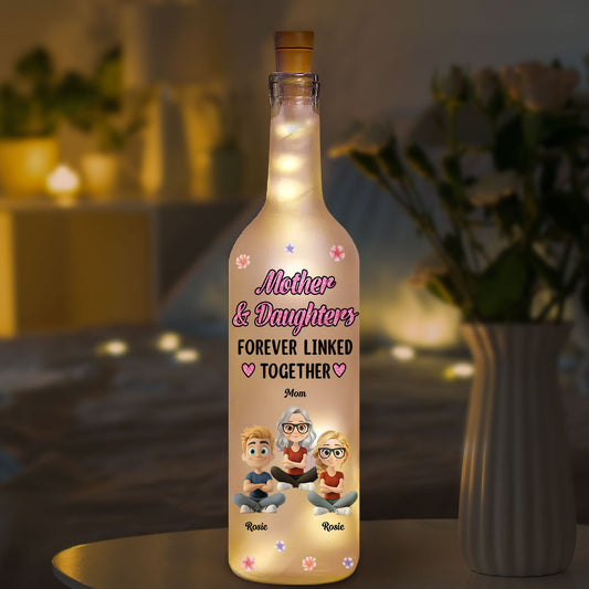 Loving Gift For Mommy - Personalized Custom Bottle Lamp