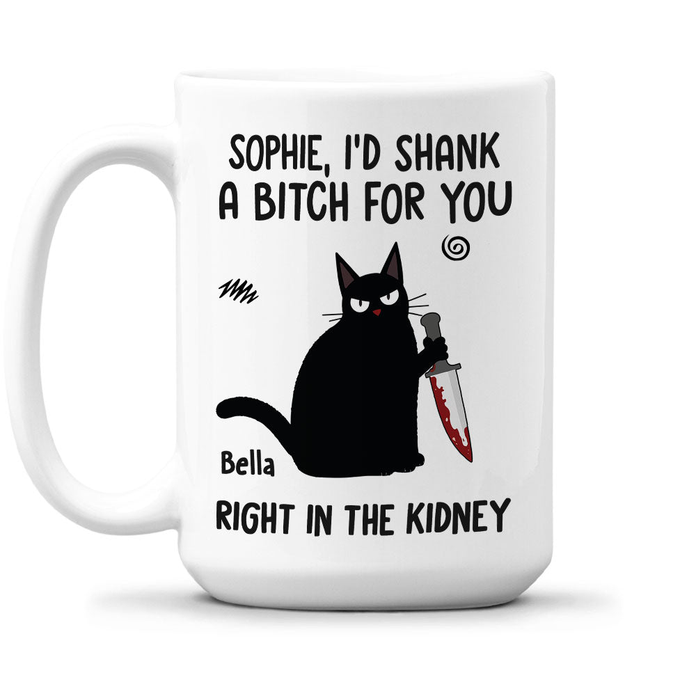 Enjoy Coffee, Share Smiles, Stand by Each Other - Personalized Custom Coffee Mug