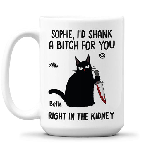 Enjoy Coffee, Share Smiles, Stand by Each Other - Personalized Custom Coffee Mug