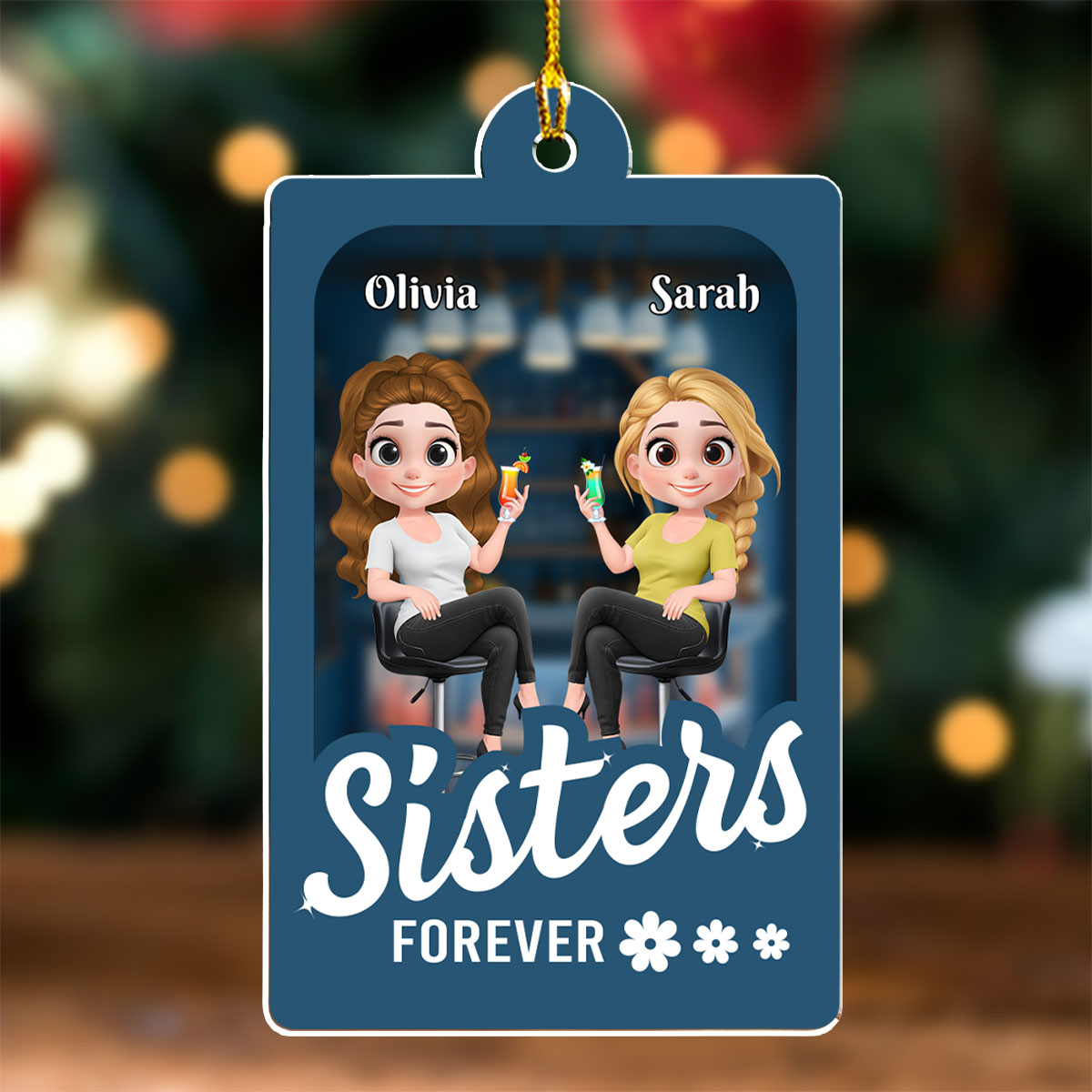 In My World - Personalized Custom Acrylic Ornament